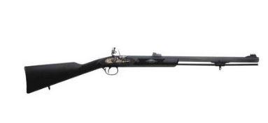 Traditions Deerhunter Muzzleloader Rifle .50 cal Flintlock Black/Blued 24" BBL