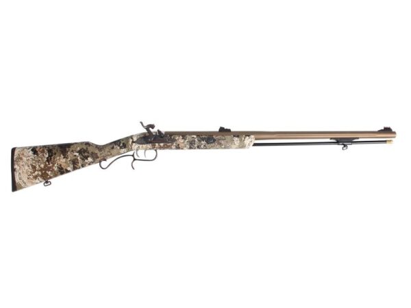 Traditions ShedHorn Sidelock Muzzleloader Rifle .50 Cal  26" BBL Veil Widelands Camo Open Sights