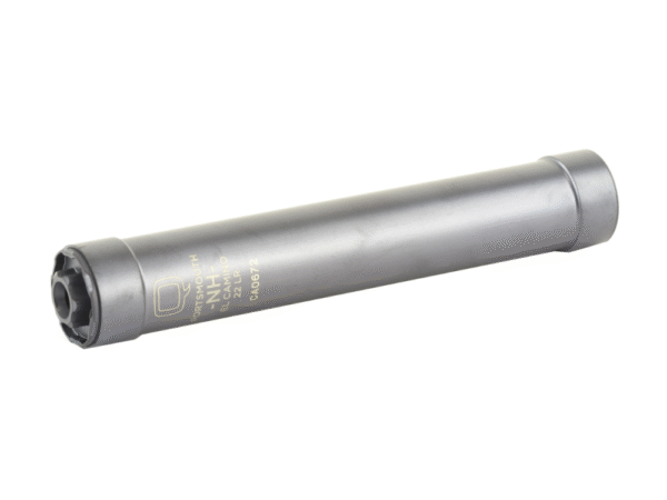 Q El Camino Suppressor .22 LR 1/2-28 Thread 5.95" Stainless Steel
