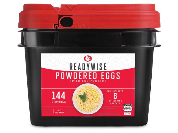 Readywise Powdered Eggs Bucket 144 Servings