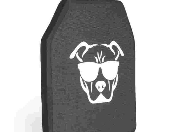 Guard Dog Tactical Level IV 10X12 Ceramic Plate | 6.5 Lbs/Per - Black