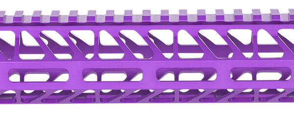 Timber Creek Outdoors ME15HGPPA Enforcer 15 Inch Hand Guard M-LOK  Purple Anodized