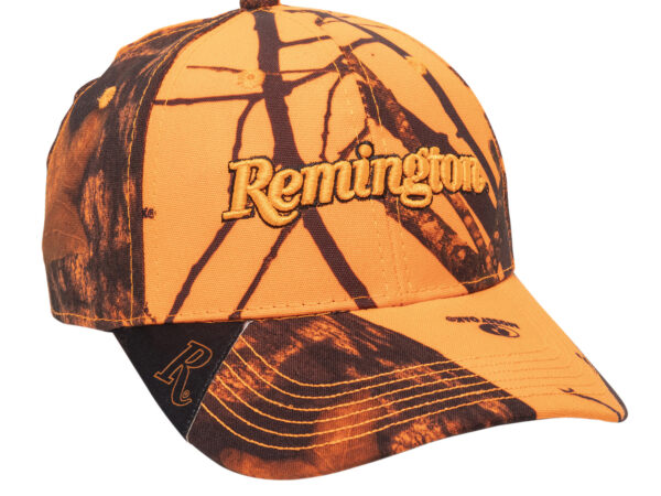 Outdoor Cap RM46L Remington Cap Cotton Twill Mossy Oak Break-Up Blaze Structured OSFA