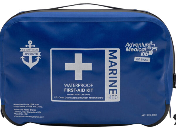Adventure Medical Kits 01150450 Marine 450 Treats Injuries/Illnesses Dust Proof Waterproof Blue