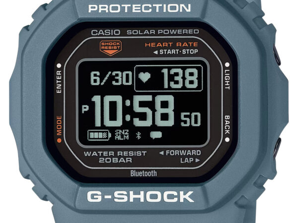 G-shock/vlc Distribution DWH56002 G-Shock Move Series Fitness Tracker Blue/Gray Size 145-215mm