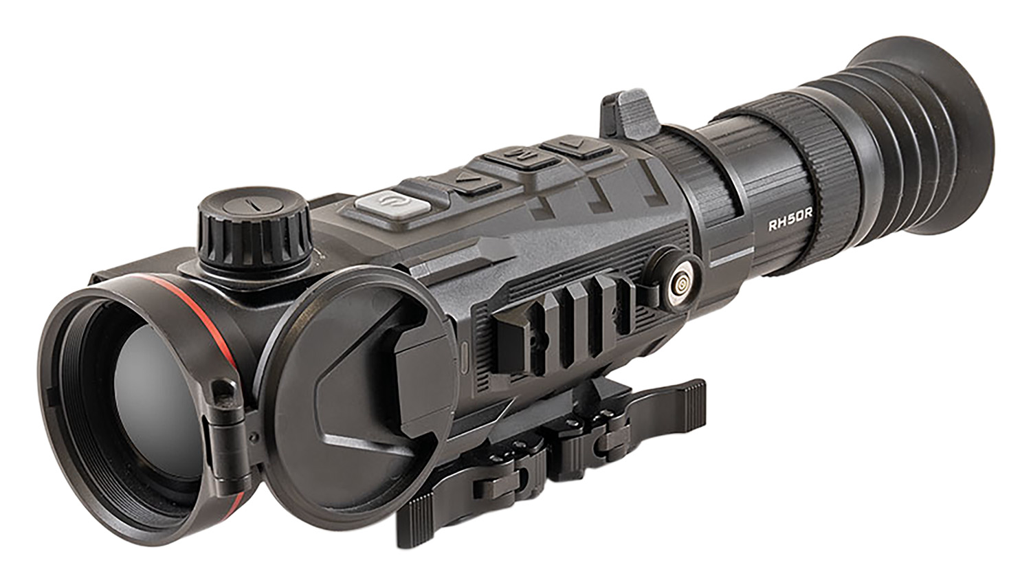 InfiRay Outdoor RH50R RICO MK2 LRF Thermal Black 3x50mm, Multi, 7 Static/1 DIY Reticle, 4x Stepped Zoom, 640x512, 12 Microns, 50 Hz Resolution