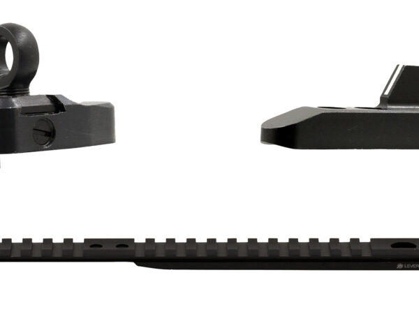 XS Sights ML10085 Marlin Optic Mounts & Ghost Ring Sight Sets  Black Anodized Aluminum/Steel Fits Marlin 336 Lever Action