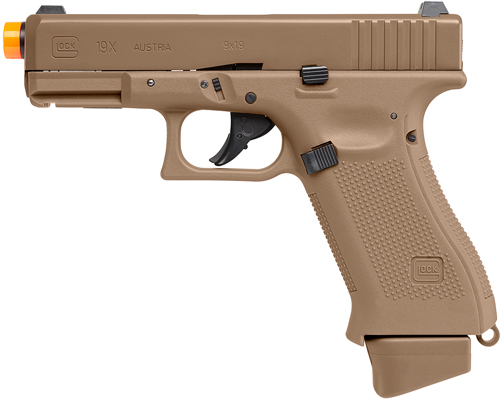 UMAREX GLOCK 19X GEN5 6MM AIR - SOFT CO2 POWERED COYOTE - Image 2