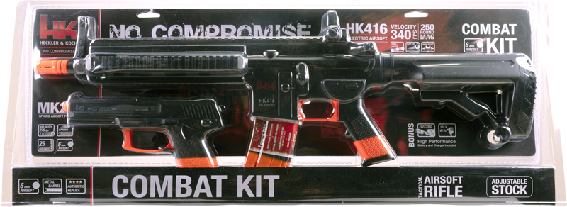 UMAREX HK 416 COMBAT KIT AEG - AIRSOFT ELECTRIC POWERED BLACK - Image 2