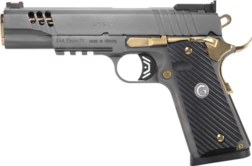 GIRSAN MC1911 NEGOTIATOR 45ACP - MATCH TITANIUM/GOLD 8RD TALO - Image 2