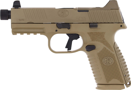 FN 509M TACTICAL BUNDLE 9MM - 4-24RD & 1-15RD MAG FDE.. - Image 2