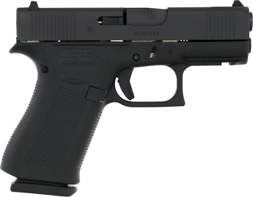 GLOCK 43X 9MM LUGER FS 10-SH - W/ FRONT RAIL BLACK - Image 2
