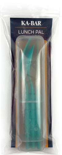 KA-BAR LUNCH PAL W/SPOON/FORK/ - KNIFE WITH LIGHTWEIGHT CASE - Image 4