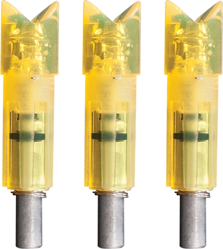 LUMENOK LIGHTED NOCK XBOW HD - ORANGE CRESCENT EASTON 3PK - Image 2