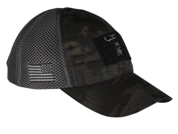 Nine Line Dark American Made Mesh Back Hat with Dropline