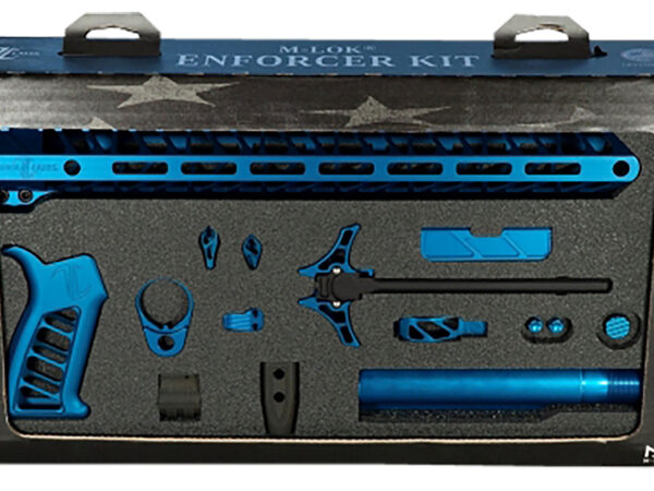 Timber Creek Outdoors TCOEKB Enforcer Complete Build Kit Blue Anodized for AR-15