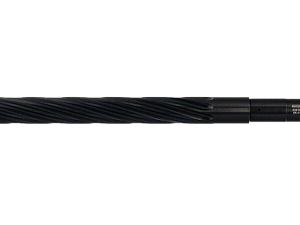 Faxon Firearms 10B810R20SHQ5RNP3  Match 308 Win 20" Spiral Fluted Black Salt Bath Nitride 416-R Stainless Barrel