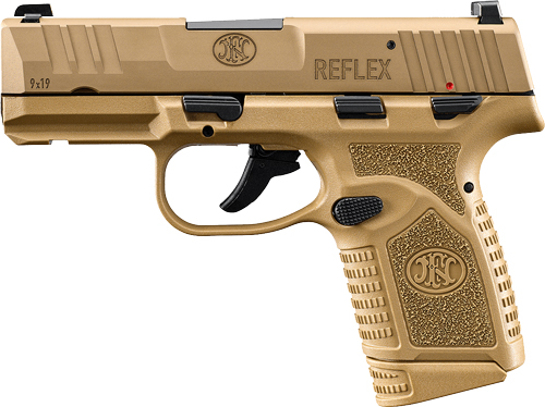 FN REFLEX 9MM LUGER - 1-11RD 1-15RD FDE SAFETY - Image 2