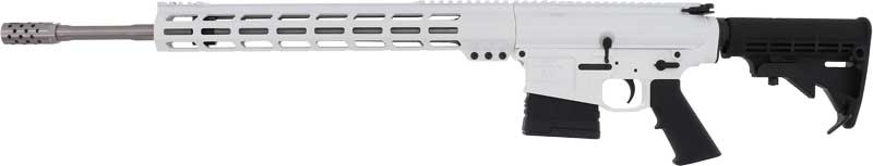GLFA AR10 RIFLE 6.5CM 20" S/S - BBL 10-SHOT WHITE - Image 2