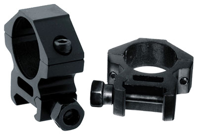 UTG RINGS 1" LOW PROFILE - MATTE BLACK PICATINNY/WEAVER - Image 2