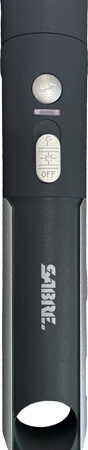 SABRE STUN GUN/FLASHLIGHT - ALARM W/ CASE 1.720uC BLACK