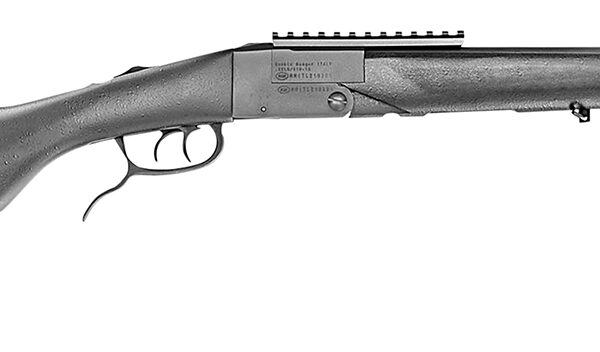 Chiappa Firearms 500260 Double Badger  22 LR 410 Gauge 1+1 19" Black Steel Barrel, Blued Picatinny Rail, Fixed Black Textured Synthetic Stock