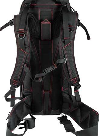 GREY GHOST GEAR APPARITION BAG - BLK/BLK DIAMOND W/RED STITCH