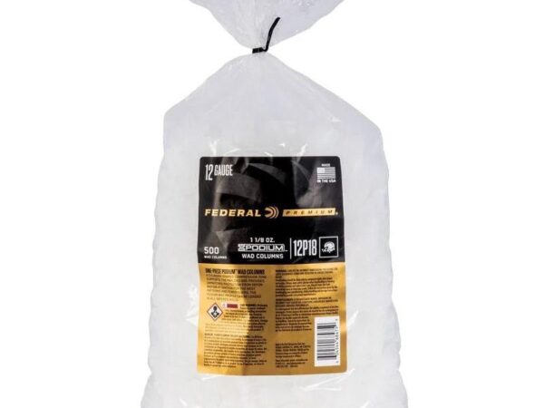 Federal Podium Wad 12ga 1-1/8oz 500/ct