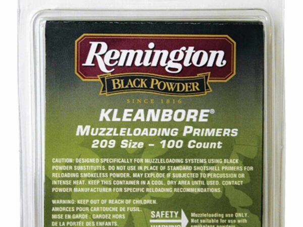 Remington Kleanbore Muzzleloading Primers 100/ct