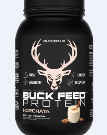 BUCKED UP BUCK FEED ORIGINAL - PROTEIN HORCHATA 30 SERVINGS