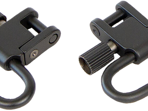 Bulldog BD882 Deluxe Locking Swivel Set Black 1.25" Steel