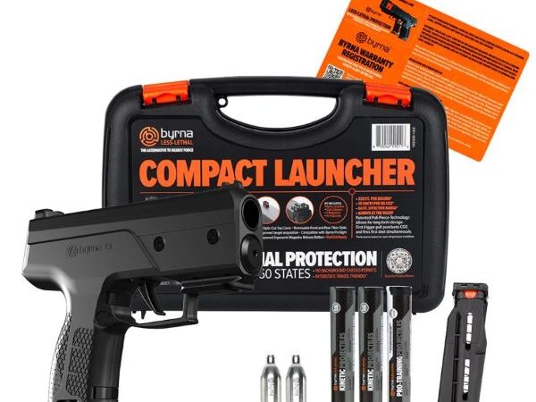 BYRNA CL UNIVERSAL KIT STEEL - GRAY W/2 MAGS & PROJTL 61 CAL
