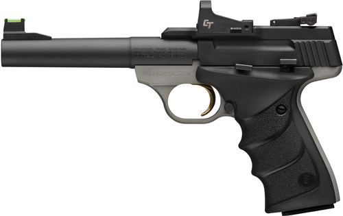 BROWNING BUCK MARK PRACTICAL - 22LR 5.5" BLK/GRAY W/RED DOT - Image 2