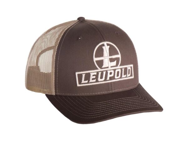 Leupold Reticle Trucker Hat Brown/Khaki