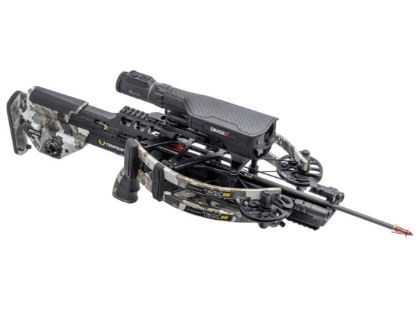 Tenpoint TRX 26 Reverse Draw Crossbow Oracle ACUslide MAXX Burris Oracle Scope
