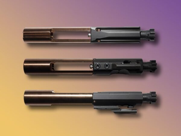 Q AR-15 Bolt Carrier Group Stainless Steel Black Nitride Scar Cut 2-Piece