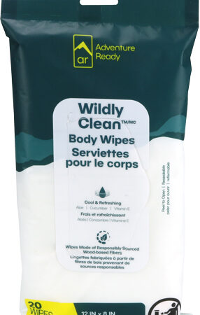 ARB WILDLY CLEAN BODY WIPES - 20 COUNT