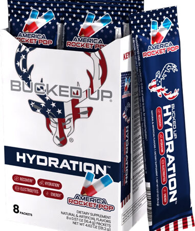 BUCKED UP HYDRATION 2.0 - ROCKET POP 8 COUNT