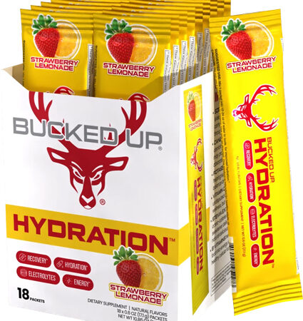 BUCKED UP HYDRATION 2.0 - STRAWBERRY LEMONADE 8 COUNT