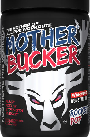 BUCKED UP PRE-WORKOUT MOTHER - BUCKER ROCKET POP 20 SERVINGS