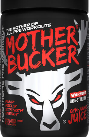 BUCKED UP PRE-WORKOUT MOTHER - BUCKER GYM JUNKIE JUICE 20 SRV