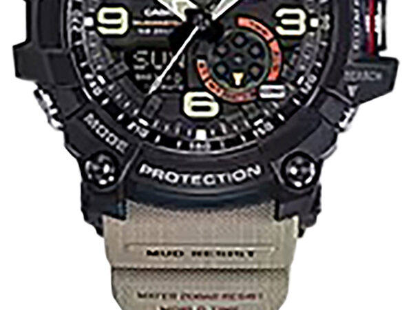 G-shock/vlc Distribution GG10001A5 G-Shock Tactical MudMaster Keep Time Tan Size 145-215mm Features Digital Compass