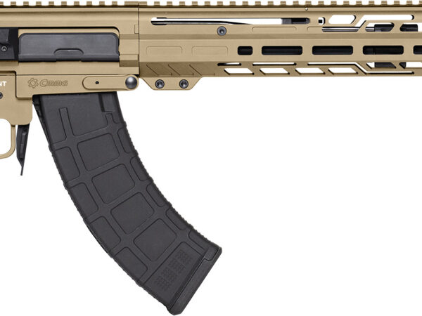 CMMG 86A8E0BCT Dissent MK47 7.62x39mm 30+1 12.50" Black Nitride Threaded Barrel, M-LOK Handguards, Coyote Tan Cerakote Aluminum Picatinny Rail Receiver