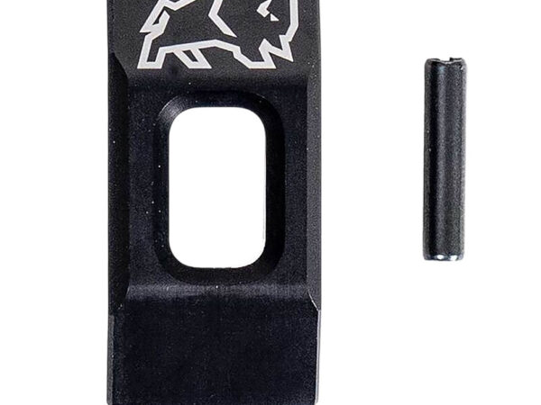 Tapco TAP22064  Trigger Guard Straight Black Aluminum For AR-15