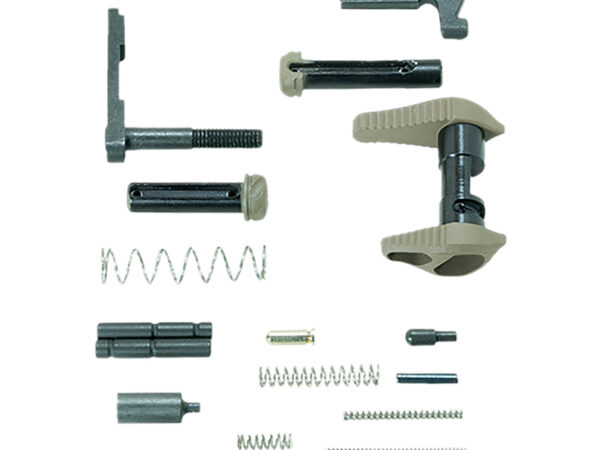 Timber Creek Outdoors ARLPKFDE AR Lower Parts Kit Flat Dark Earth Aluminum