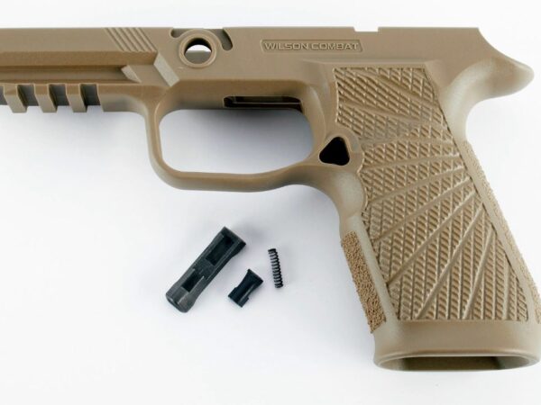 WILSON COMBAT GRIP MOD WCP320 CRRY TAN SFTY