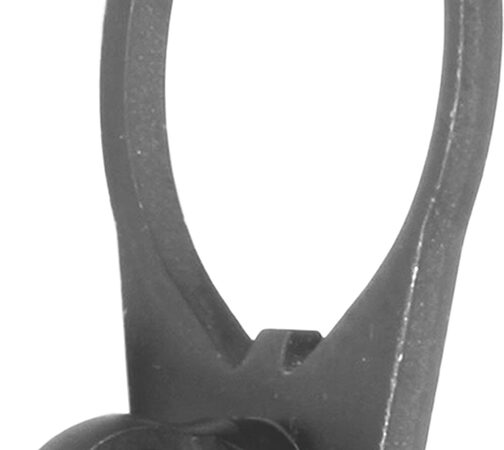 Blackhawk 70SM04BK Universal Single Point Sling Adapter  Black Metal AR-15/M4