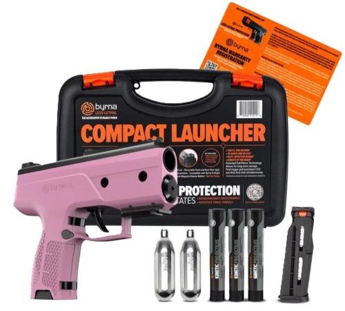 BYRNA CL UNIVERSAL KIT PINK - W/2 MAGS & PROJECTILES 61 CAL