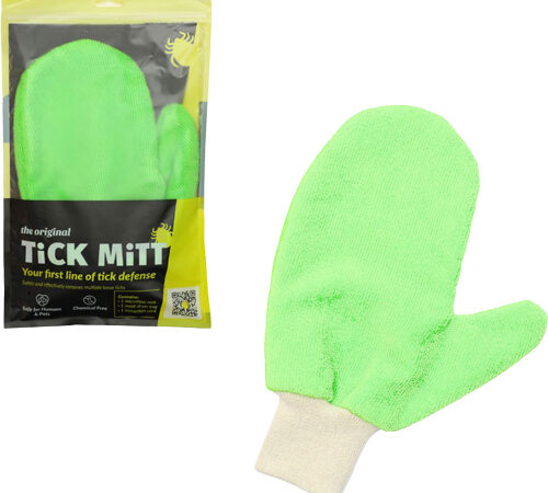 TICK MITT TICK REMOVER GREEN