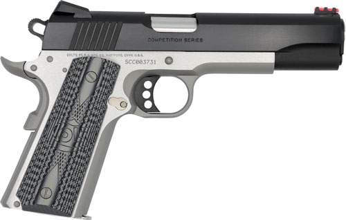 COLT COMPETITION 45ACP 5" 8RD - TWO TONE G10 GRIPS - Image 2